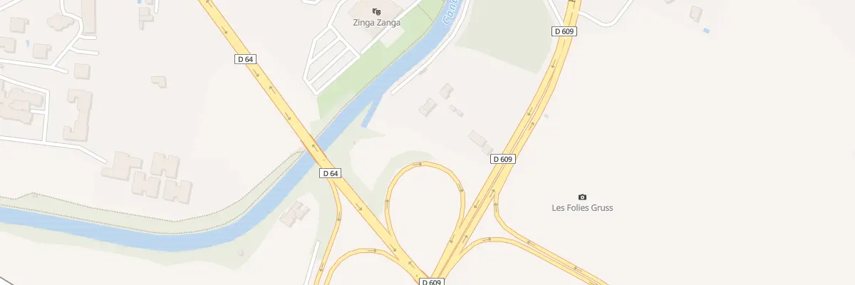 Plan du 1590 Rte de Narbonne D 609 à Béziers