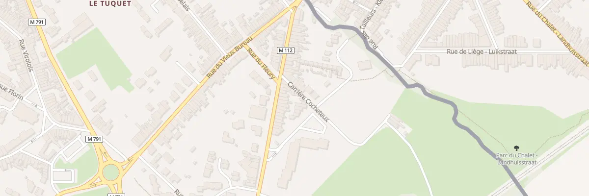 Plan du 482 Rue du Mont-à-Leux à Wattrelos
