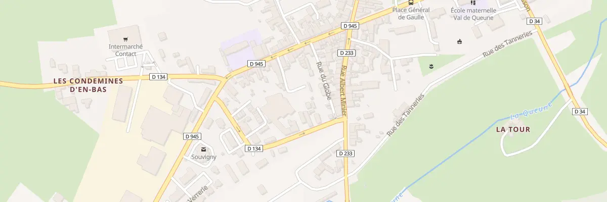 Plan du 8 Rue du Globe à Souvigny