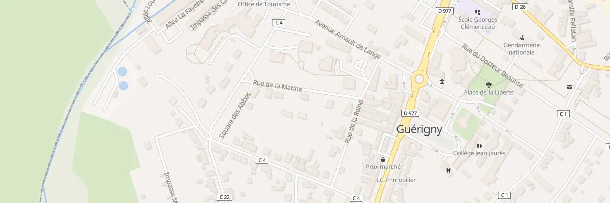Plan du 6 Rue de la Marine à Guérigny