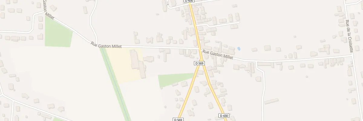 Plan du 25 Rue Gaston Millet à Flavy-le-Martel