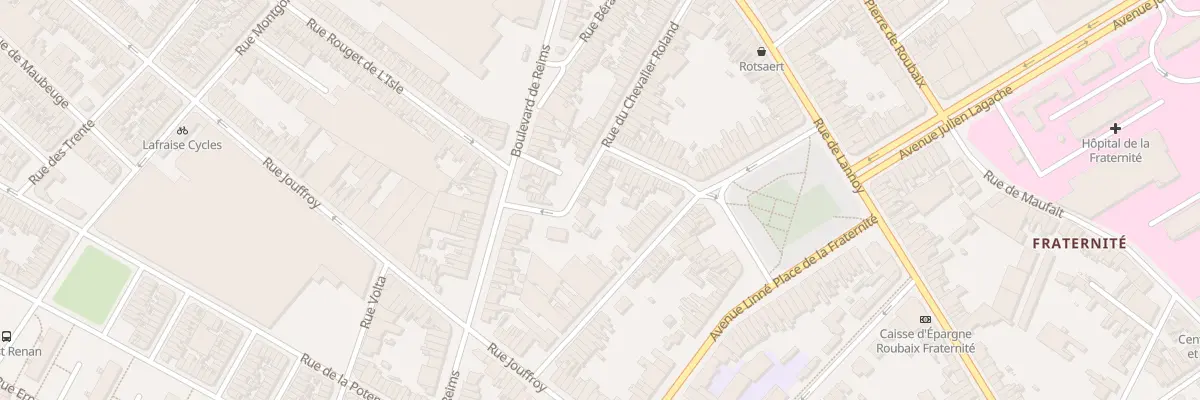 Plan du 57 Rue du Chevalier Roland à Roubaix