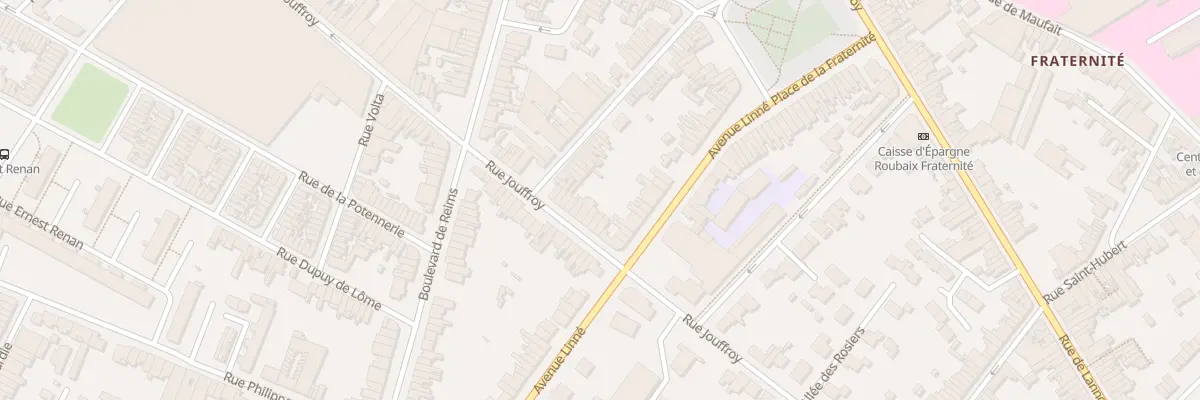 Plan du 221 Rue Jouffroy à Roubaix