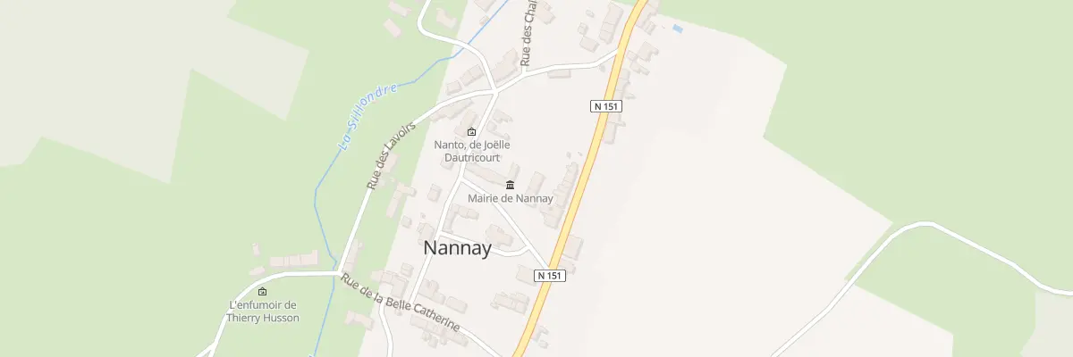 Plan du 8 Pl de la Mairie à Nannay