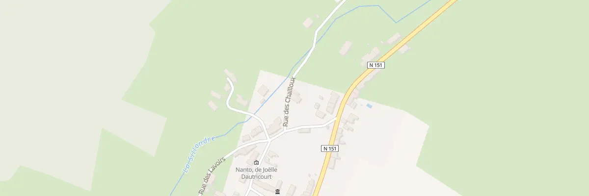 Plan du 1 Rue des Chailloux à Nannay