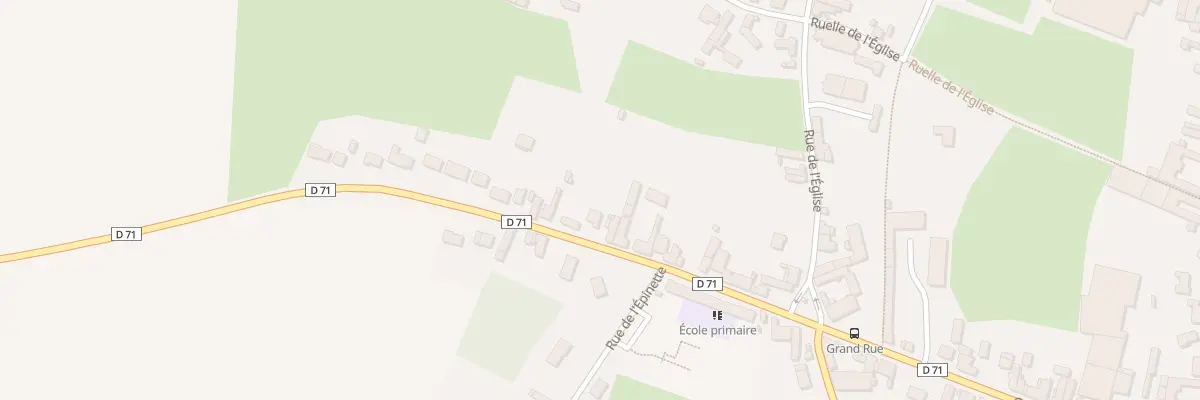 Plan du 192 Rue d’Aubencheul à Fressies