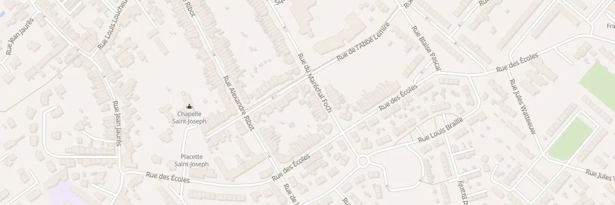 Plan du 15 Rue du Marechal Foch à Hem