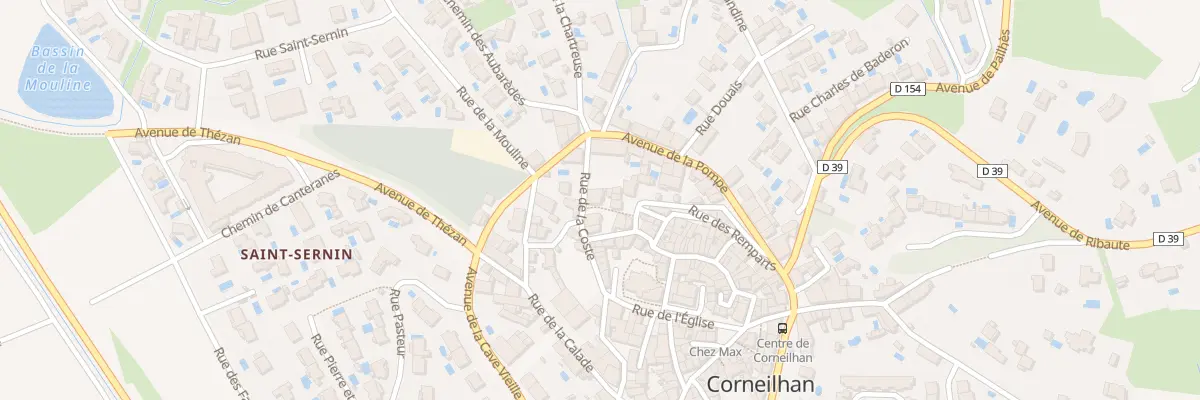 Plan du 6 Pl Vieille à Corneilhan
