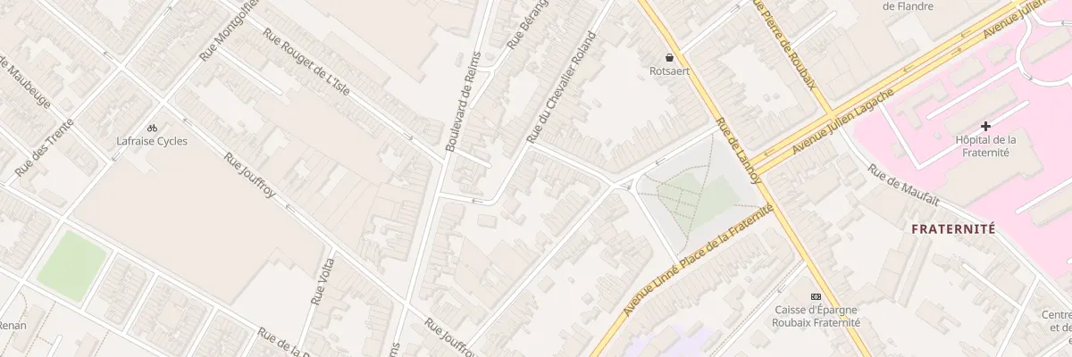 Plan du 51 Rue du Chevalier Roland à Roubaix
