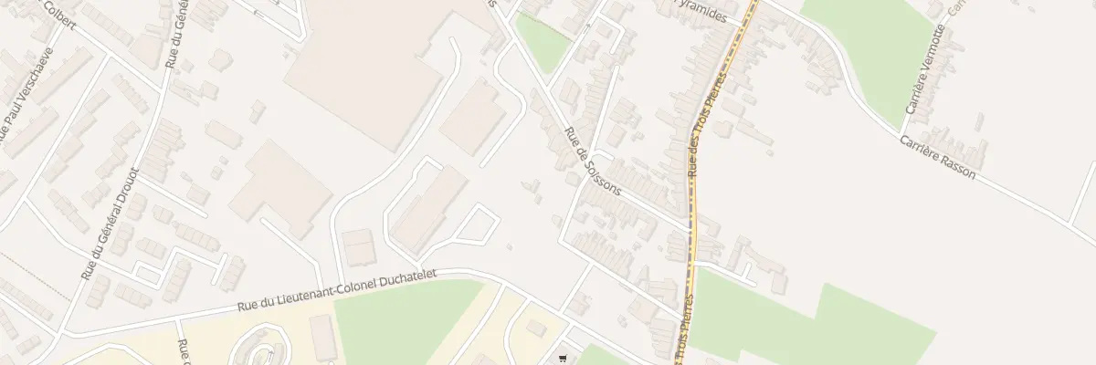 Plan du 156 Rue de Soissons à Tourcoing