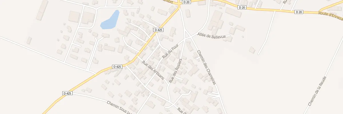Plan du 1 Rue du Four à Clerlande