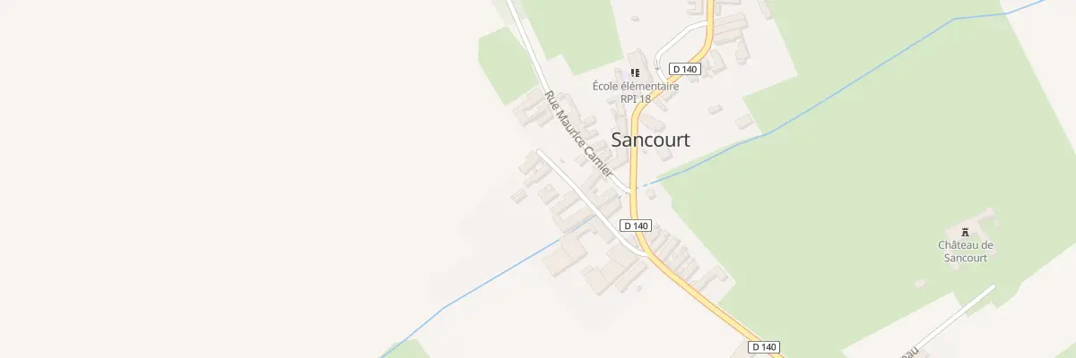 Plan du 36 Rue des Anciens Combattants à Sancourt