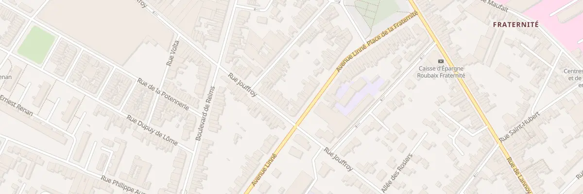 Plan du 227 Rue Jouffroy à Roubaix