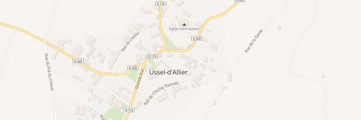 Plan du 6 Pl de la Fontaine à Ussel-d’Allier
