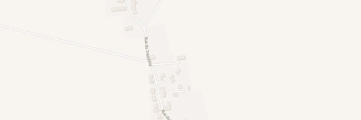 Plan du 16 Rue du Trembloy à Chevru
