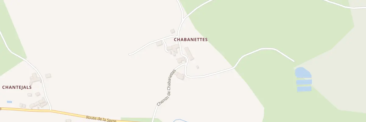 Plan du 5029 Chabanettes à Termes