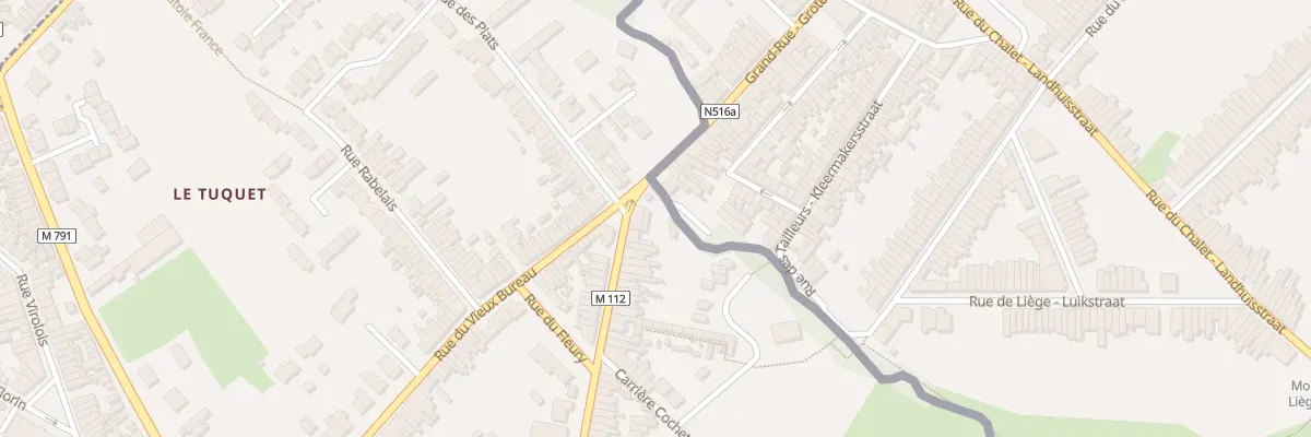 Plan du 528 Rue du Mont-à-Leux à Wattrelos