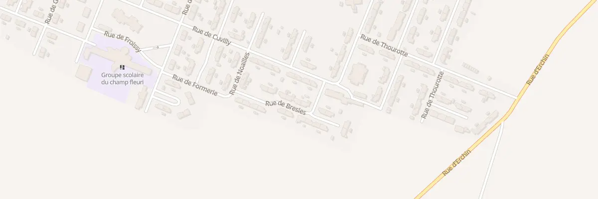 Plan du 9 Rue de Bresles à Masny