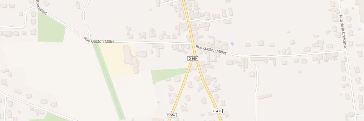 Plan du 21 Rue Gaston Millet à Flavy-le-Martel