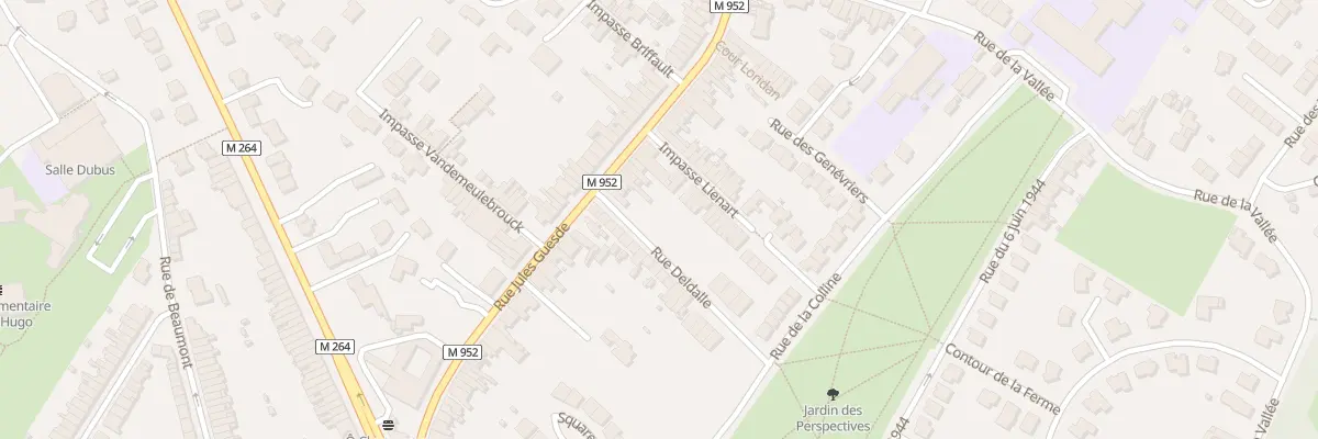 Plan du 122 Rue Jules Guesde à Hem