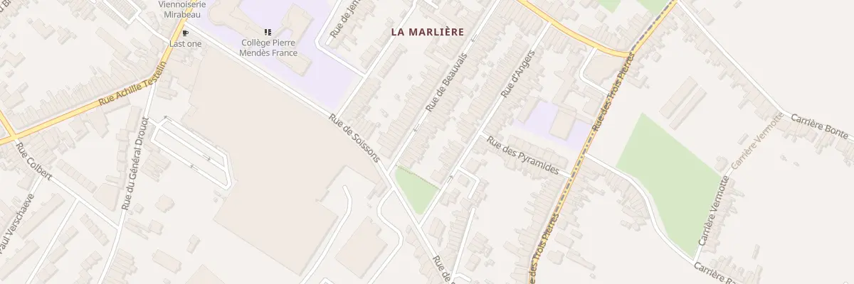 Plan du 67 Rue de Beauvais à Tourcoing