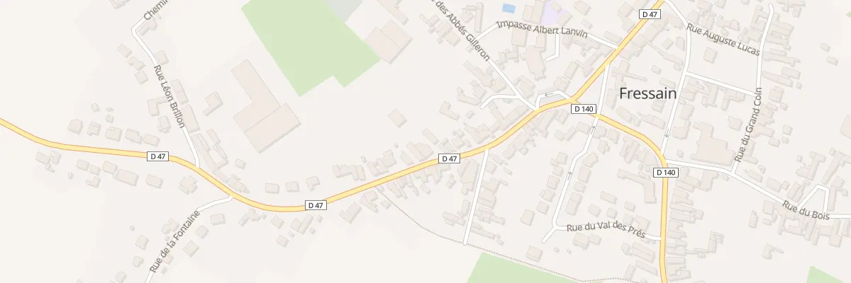 Plan du 119 Rue de la Fontaine à Fressain