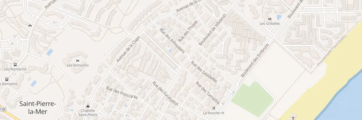 Plan du 1 Rue des Arbousiers à Fleury