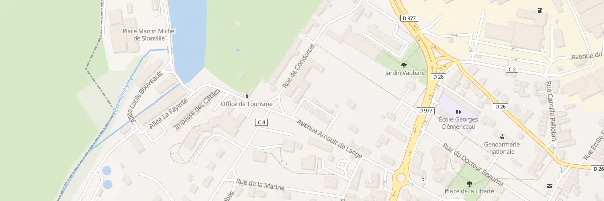 Plan du 300 Cours du Chateau à Guérigny