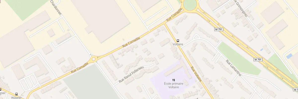 Plan du 41 Rue Corneille à Wattrelos