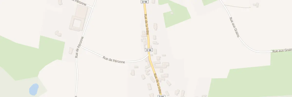 Plan du 171 Rue de la Frête à Louvil