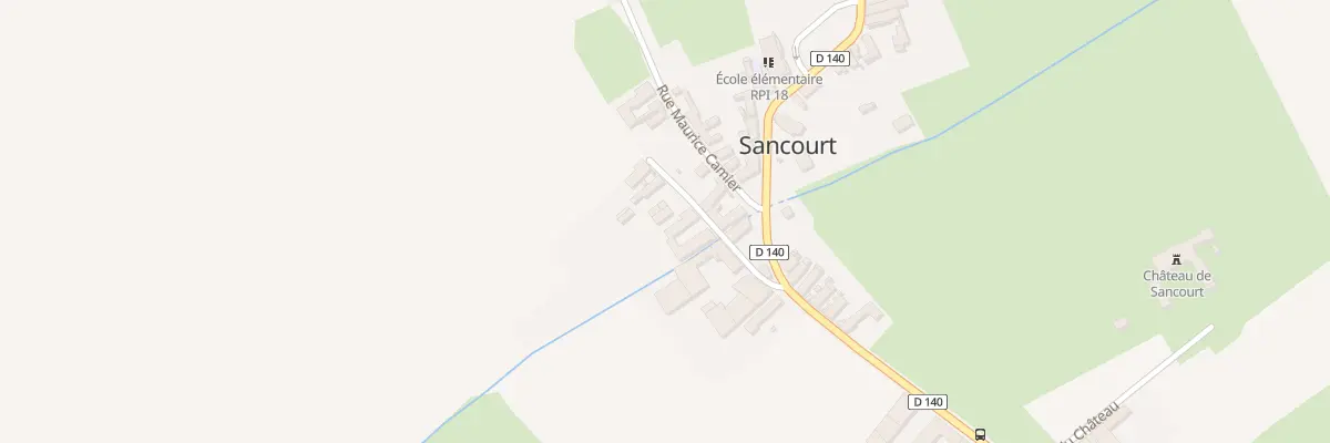 Plan du 35 Rue des Anciens Combattants à Sancourt