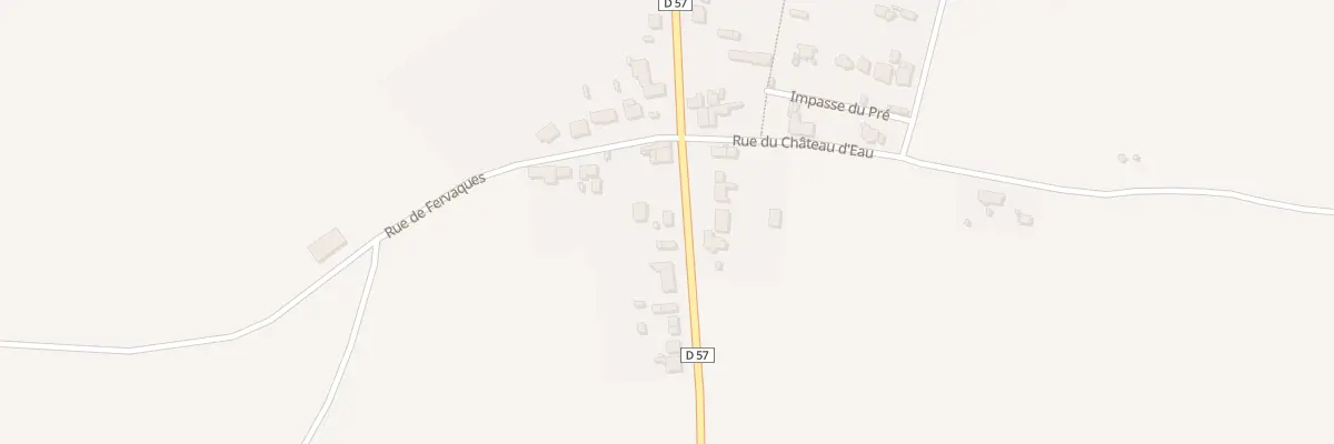 Plan du 26 Rue de Priel à Villeret