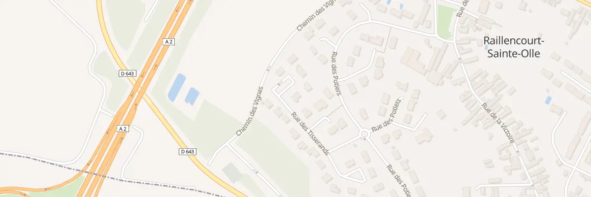 Plan du 12 Rue des Tisserands à Raillencourt-Sainte-Olle