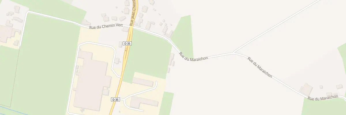 Plan du 42 Rue du Maraichon à Flines-lez-Raches