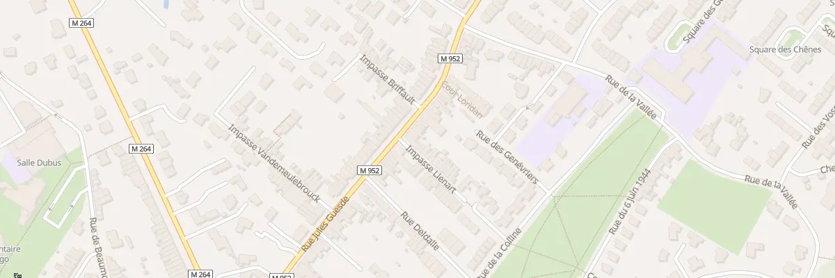 Plan du 136 Rue Jules Guesde à Hem