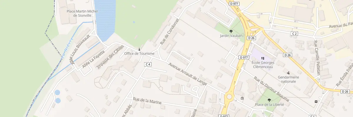 Plan du 22 Av Arnault de Lange à Guérigny