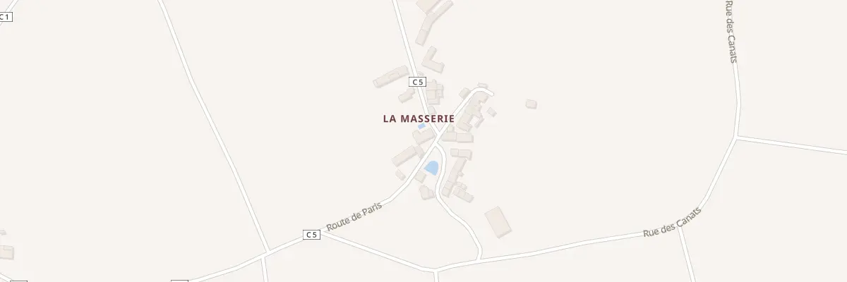 Plan du 2 Rte de Paris à Ciez