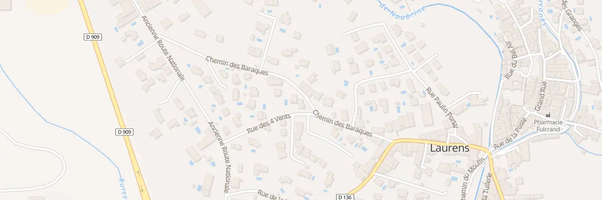 Plan du 2B Rue des 4 Vents à Laurens