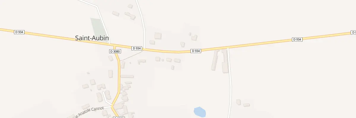Plan du 5 Rte de Coucy le Chateau à Saint-Aubin