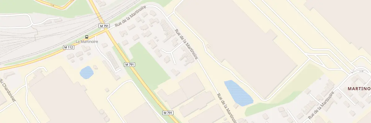 Plan du 433 Rue de la Martinoire à Wattrelos