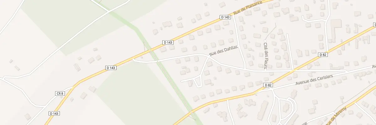 Plan du 13 Rue du fond de la croix à Pont-sur-Yonne