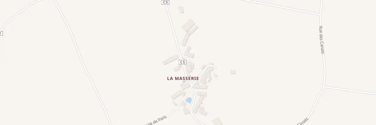 Plan du 6 Rte de Champ Voyau à Ciez