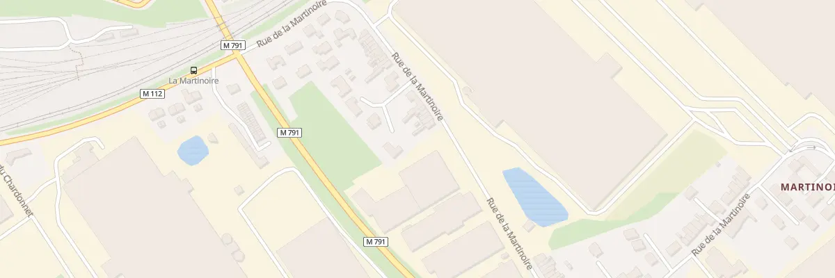 Plan du 429 Rue de la Martinoire à Wattrelos