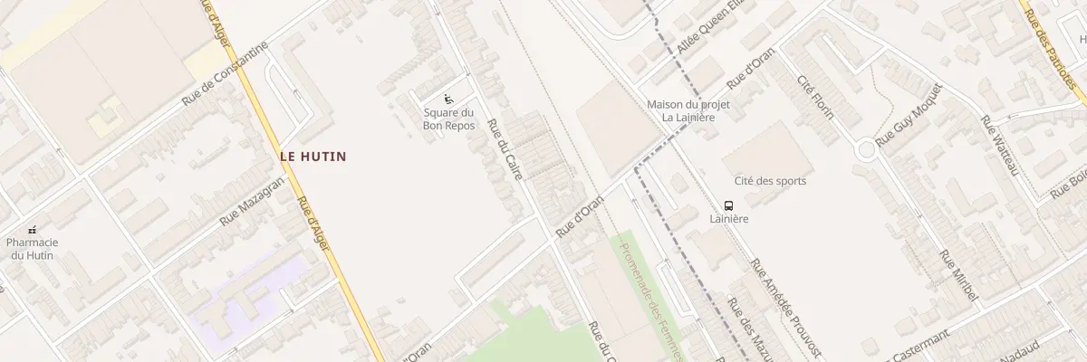 Plan du 92 Rue du Caire à Roubaix