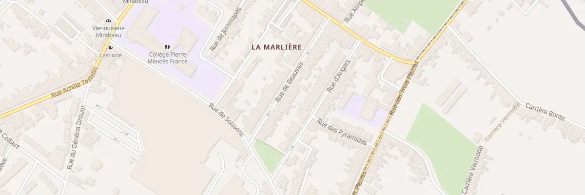 Plan du 47 Rue de Beauvais à Tourcoing