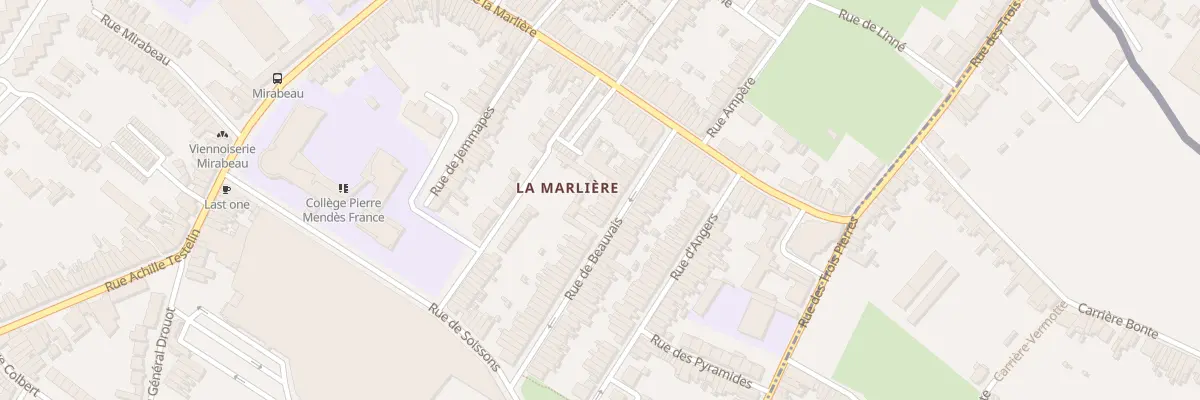 Plan du 18 Rue de Beauvais à Tourcoing