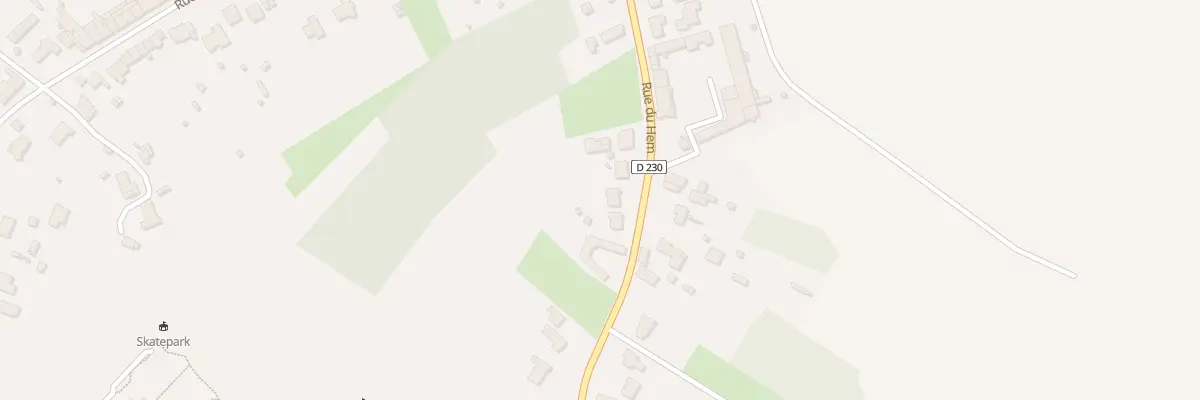 Plan du 103 Rue du Hem à Flines-lez-Raches