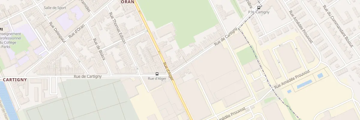 Plan du 135 Rue de Cartigny à Roubaix