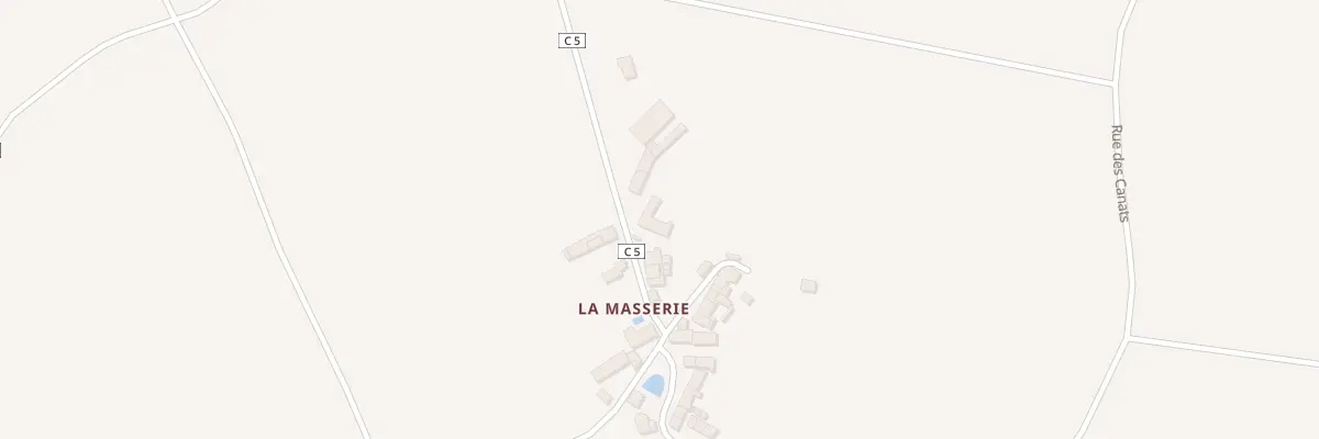 Plan du 8 Rte de Champ Voyau à Ciez