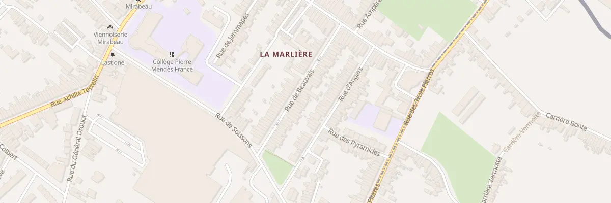 Plan du 43 Rue de Beauvais à Tourcoing